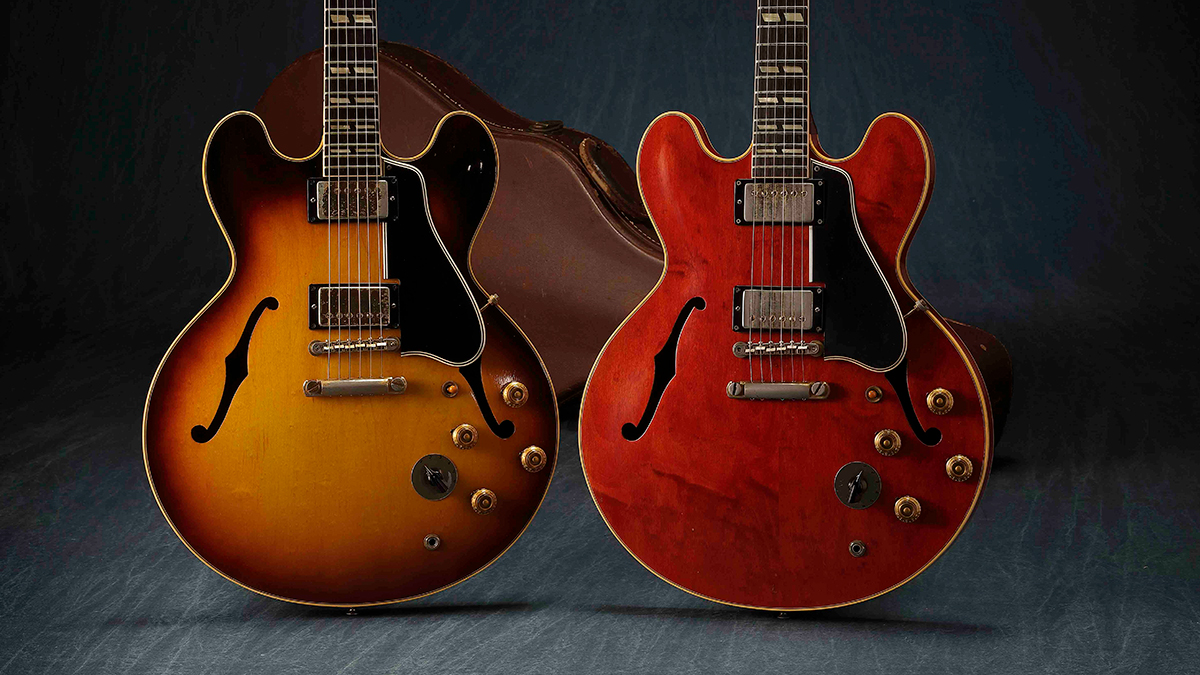 新品同様　Gibson ES-345 ヴィンテージ・バースト ( ES-335 Gibson ES-345 Vintage Burst – United States